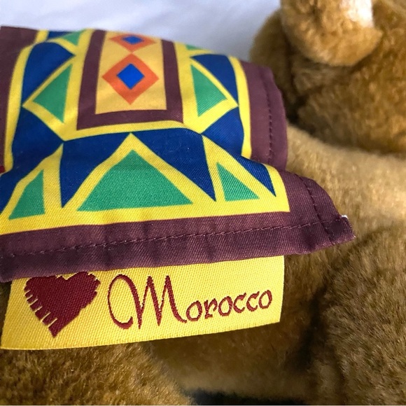 RUSS Morocco Oasis Camel With Colourful Saddle Blanket 10 Inches Adorable Plush - Picture 5 of 7